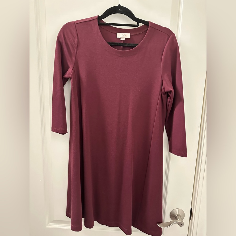 Loft Knit Swing Dress